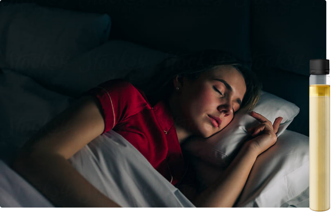woman sleeping peacefully